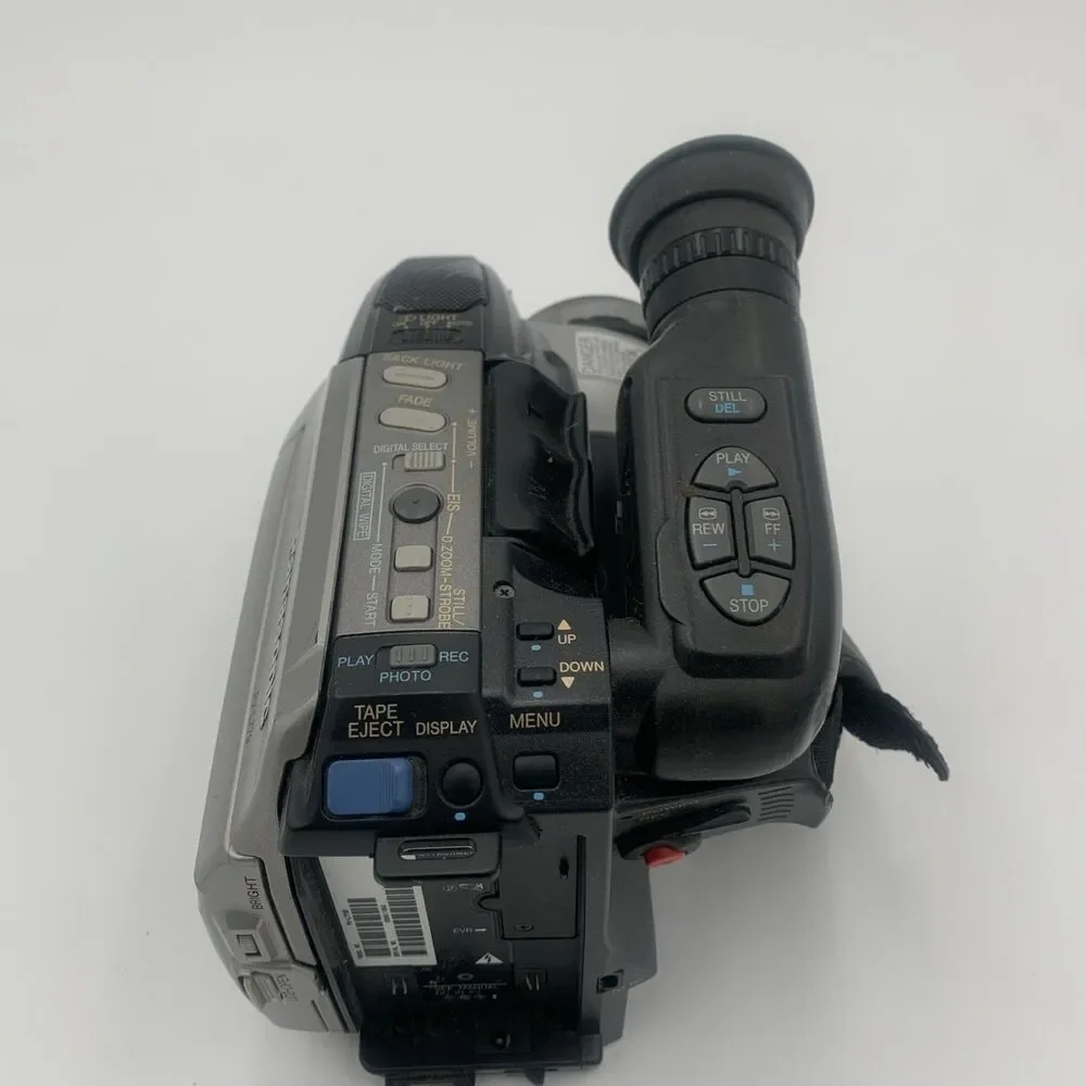 Panasonic Black and Silver Video Camera